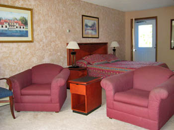 White Mountains Suite Living Room with Queen Bed